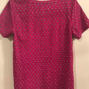 Banana republic blouse with hearts. Medium